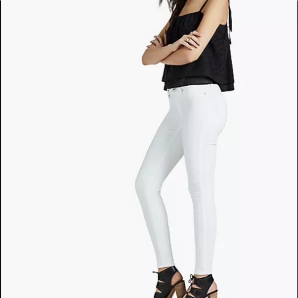 NWT Lucky Brand Shasha Super Skinny White Jeans New Never Worn